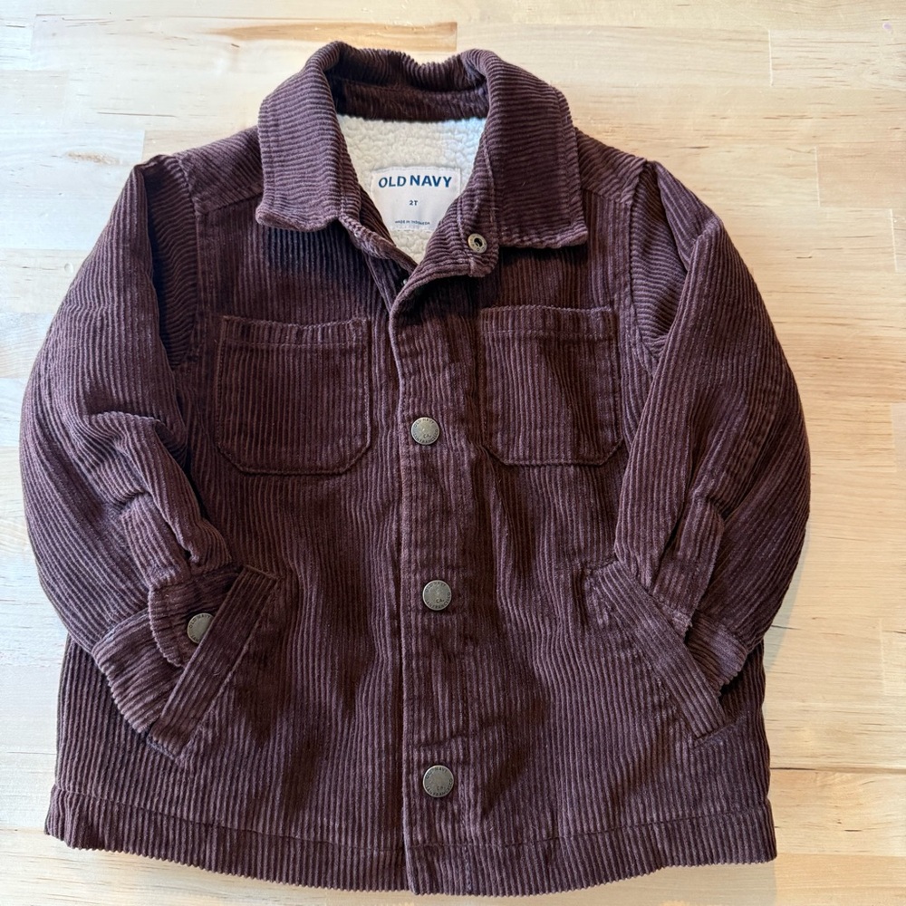 🔆 Bundle items 6 for $30 Old Navy Brown Corduroy Kids Jacket